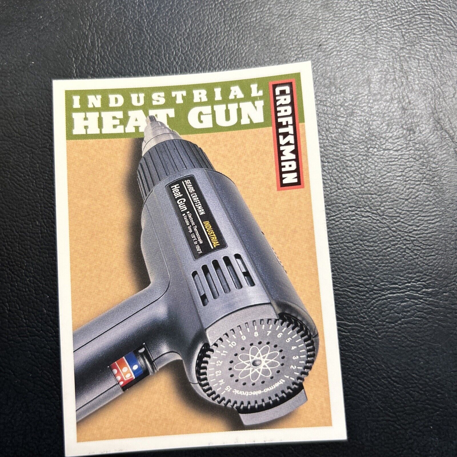 Card Jb98d Craftsman Sears Roebuck 1994/95 #37 Industrial Heat Gun