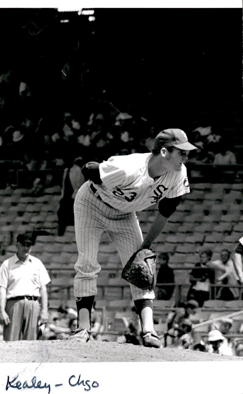 LD324 Orig Ronald Mrowiec Photo STEVE KEALY 1971-73 CHICAGO WHITE SOX PITCHER