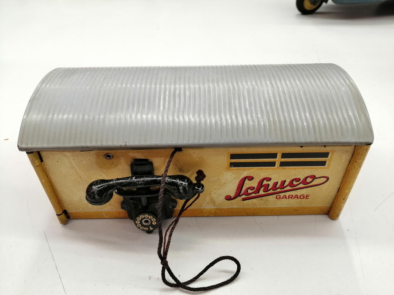 Schuco Tin Car And Garage Vintage