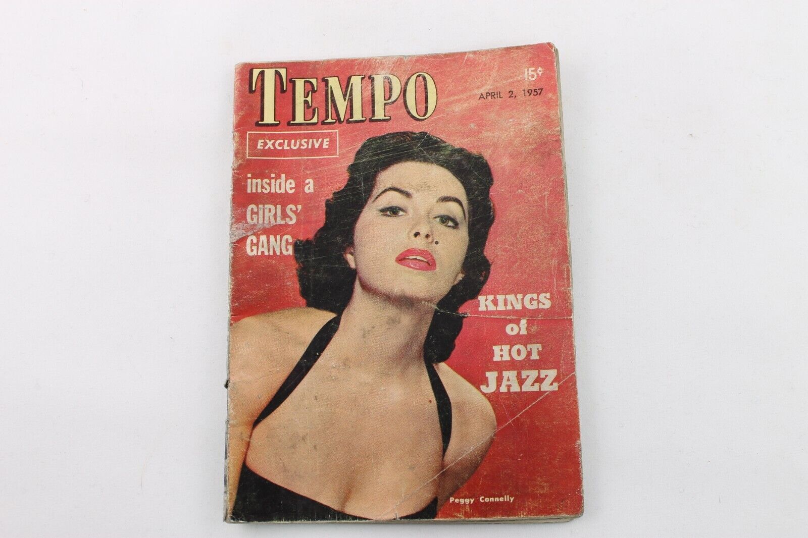 Tempo 1957 Pocket Magazine April Peggy Connelly 