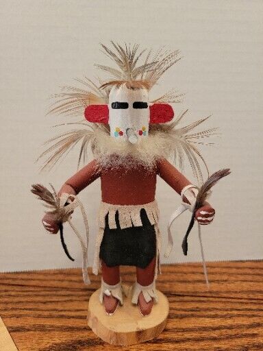 Authentic Morning Singer Kachina Doll Handmade Native American 6.5\