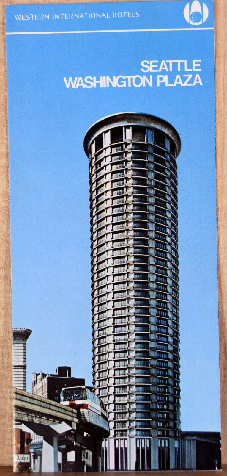 1976 Pamphlet Seattle Washington Plaza Western International Hotels Westlake