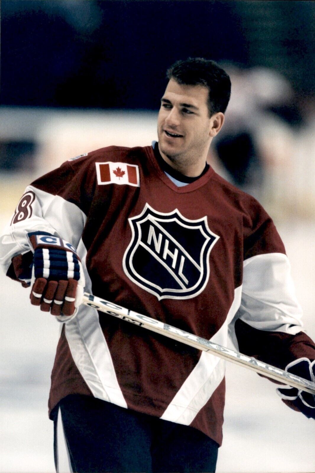 PF35 1999 Original Photo MARK RECCHI MONTREAL CANADIENS NHL HOCKEY ALL-STAR GAME