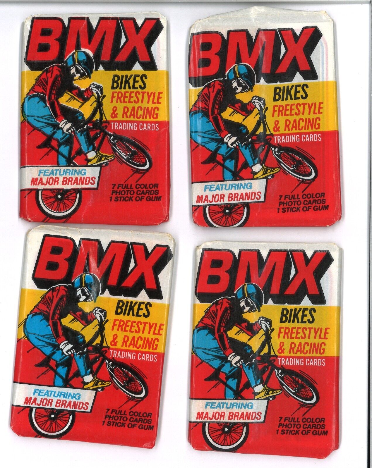 1984 Donruss BMX Bikes Freestyle & Racing - One (1) unopened wax pack