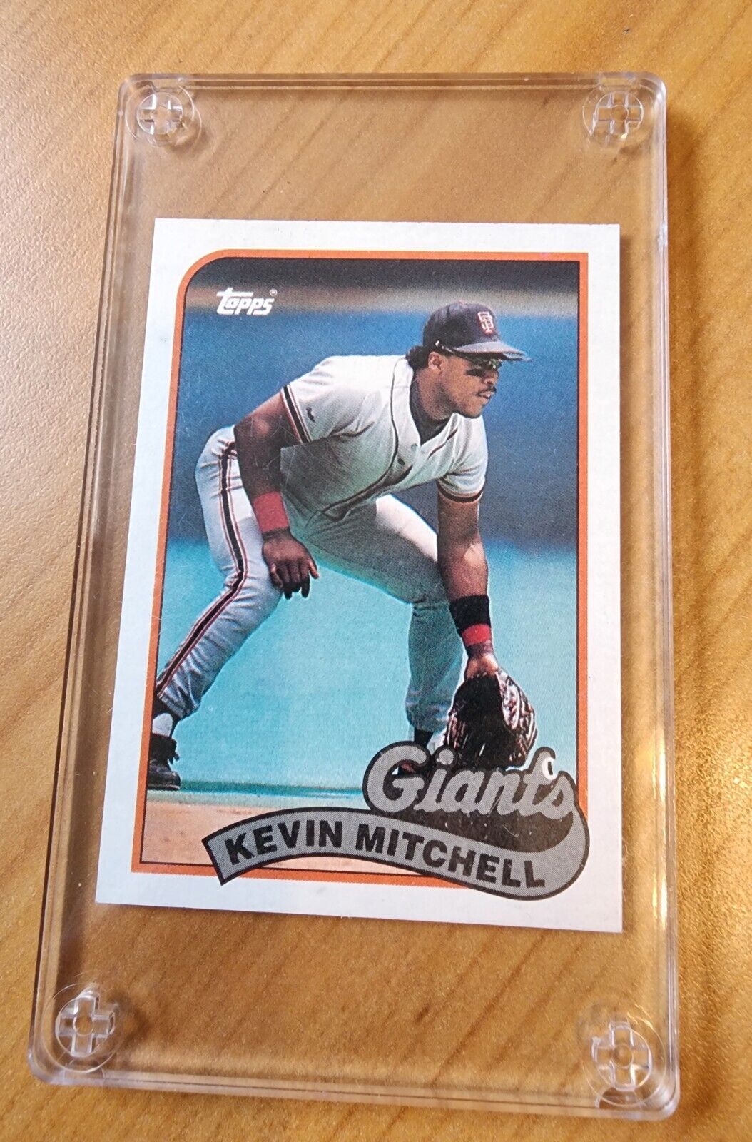 1989 Topps - #189 Kevin Mitchell **RARE ERROR** Card 