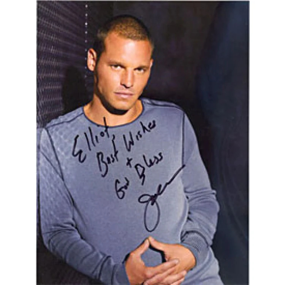 Justin Chambers Autographed / Signed Celebrity 8x10 Photo