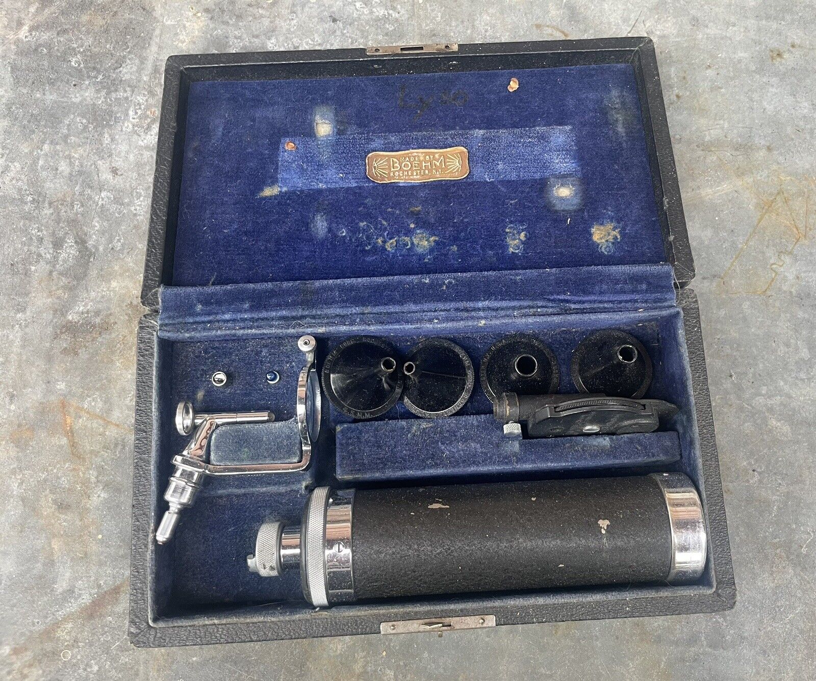 Antique Boehm Otoscope | Ear Nose & Throat | Oddity Vintage Rochester NY Medical