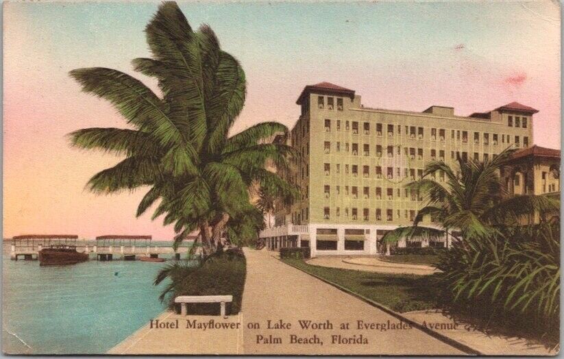 1933 PALM BEACH, Florida Postcard \