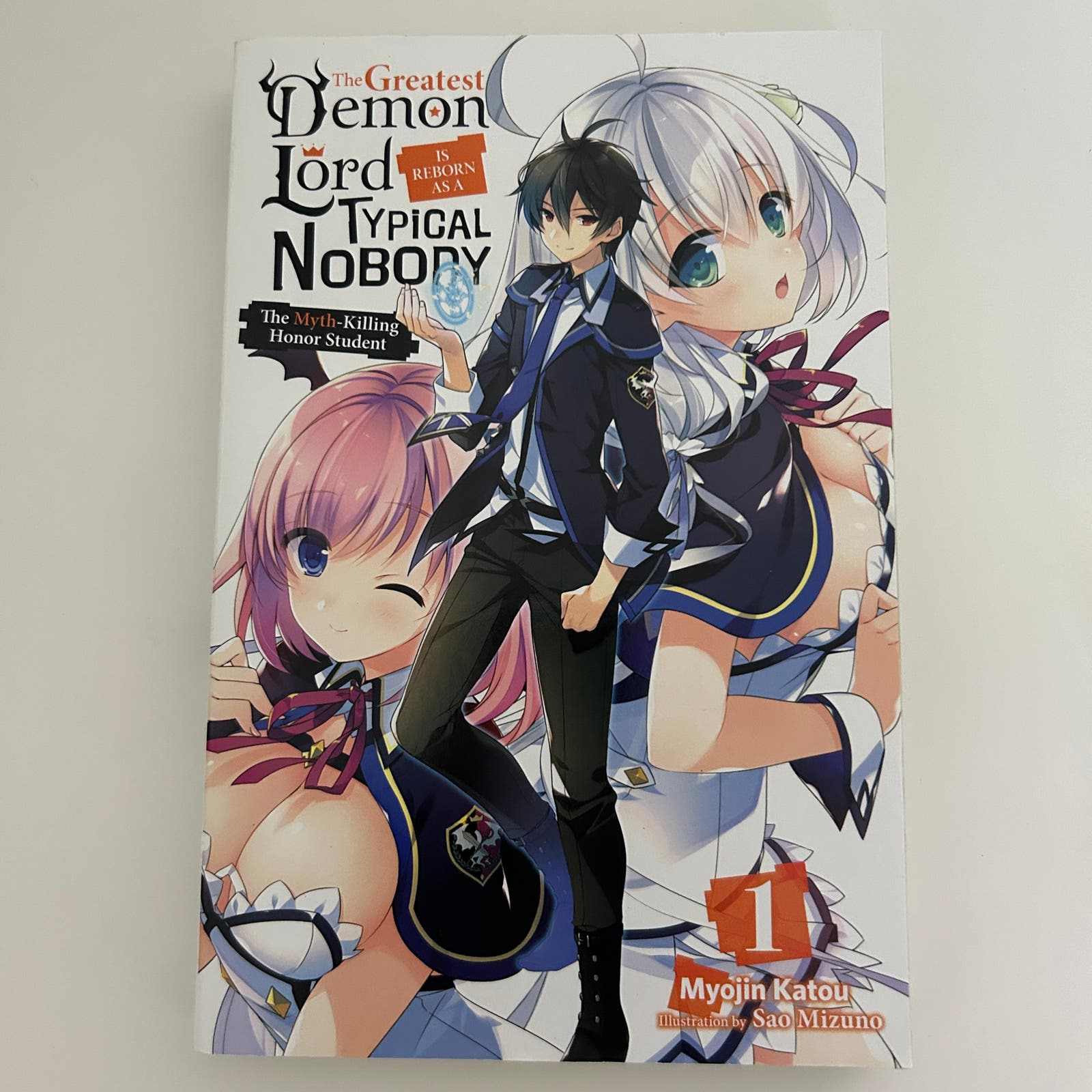 The Greatest Demon Lord Is Reborn as a Typical Nobody vol 1 Manga