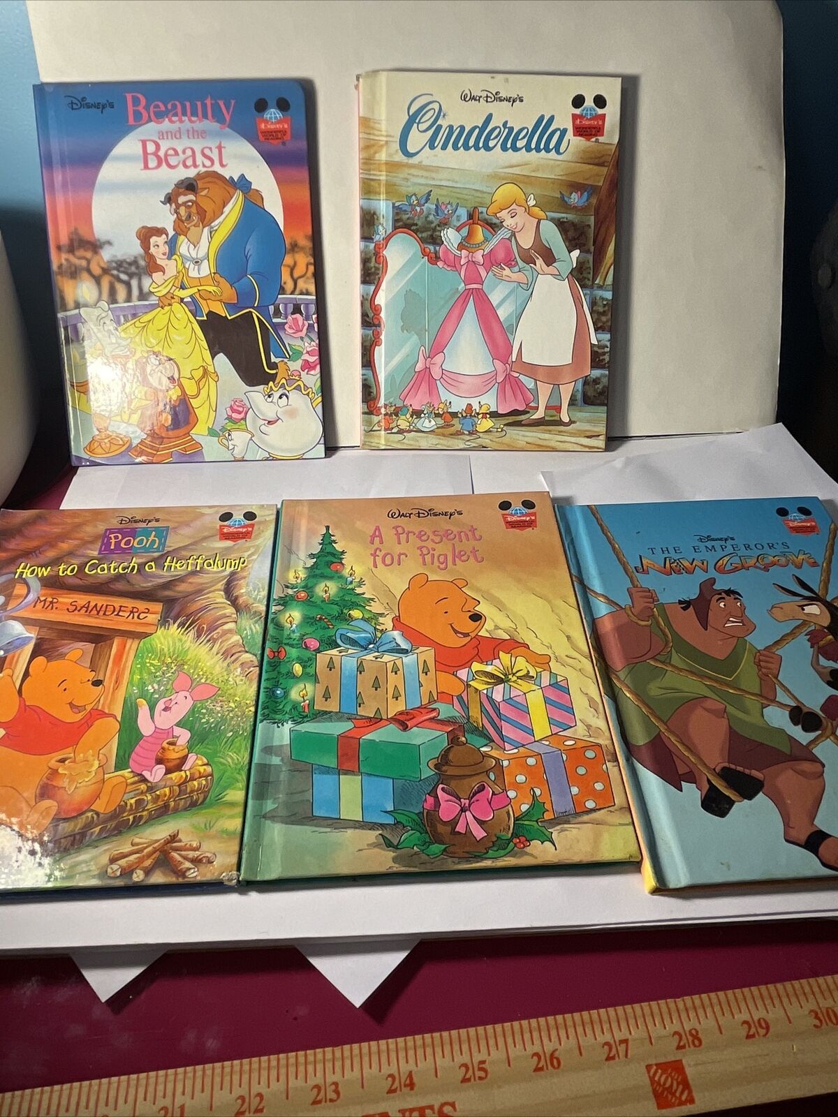 Vintage First Edition Disney Kids Books 