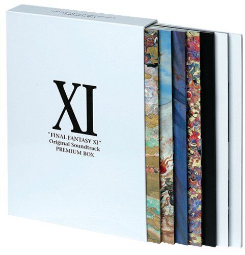 Final Fantasy XI 11 Original Soundtrack Premium Box 7CDs Piano sheets score 2007