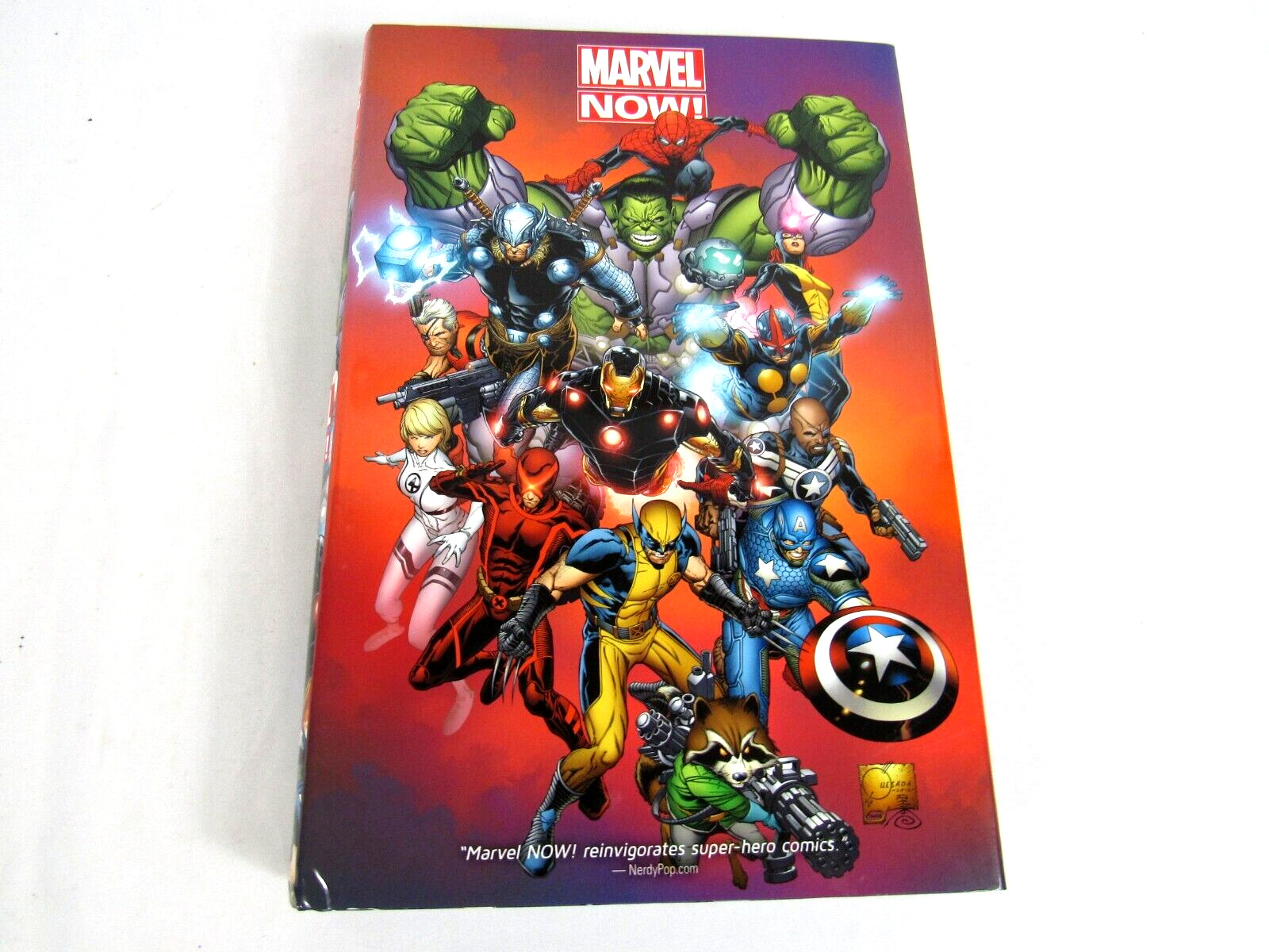 Marvel Now Omnibus Comic Collection Hardcover Book Wolverine Iron Man Hulk