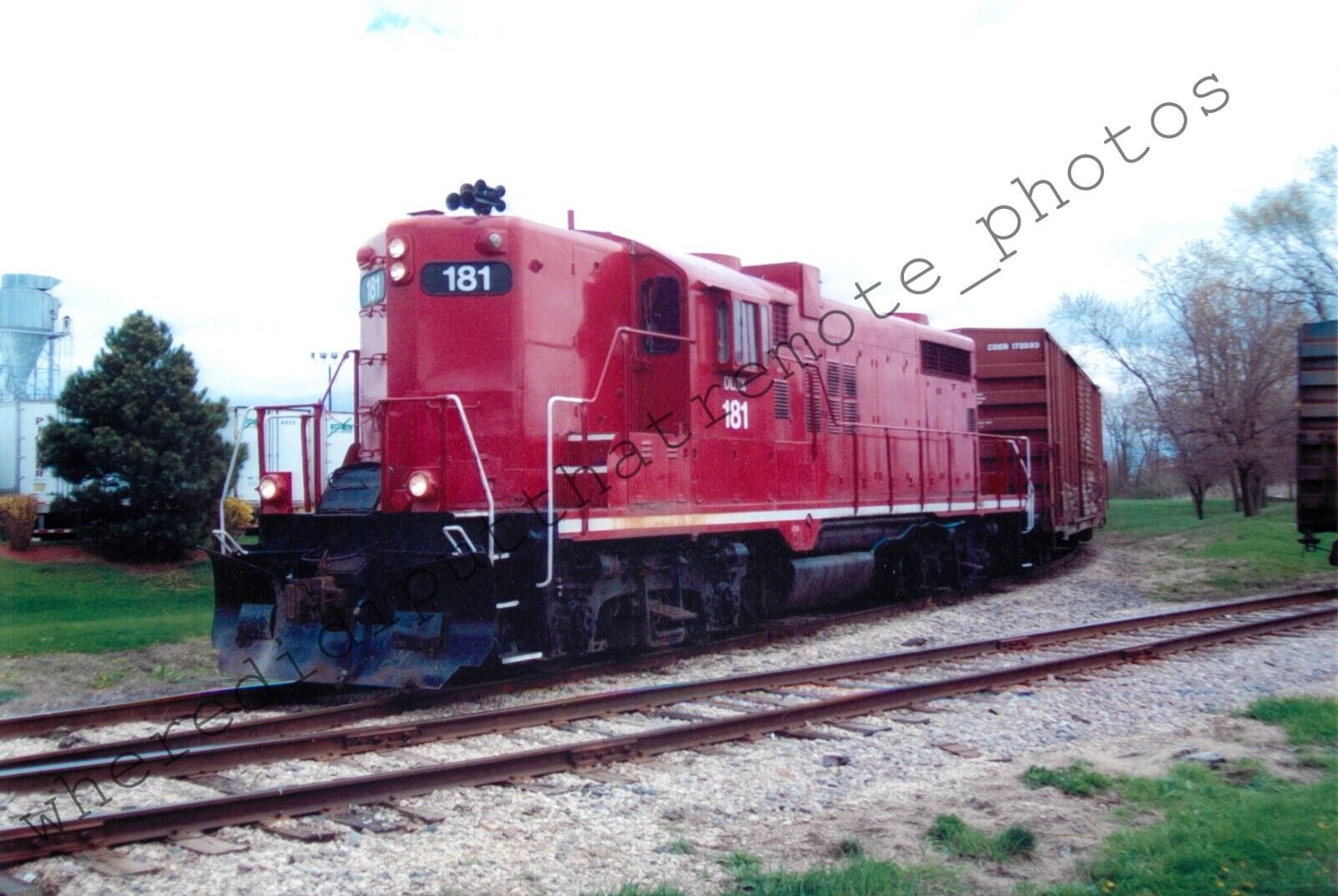 Diesel Locomotive Co LLC DLCX 181 EMD GP18 Montgomery ILL 4-22-15 Photo