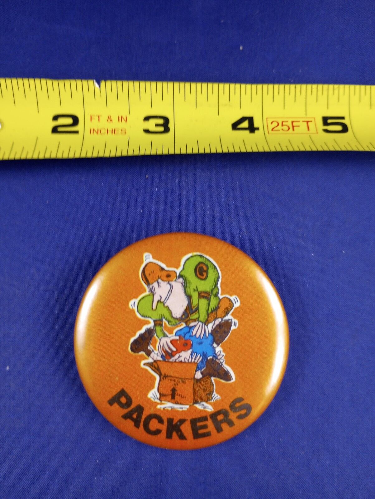 Vtg PACKERS Pin Button Pinback      *110-P