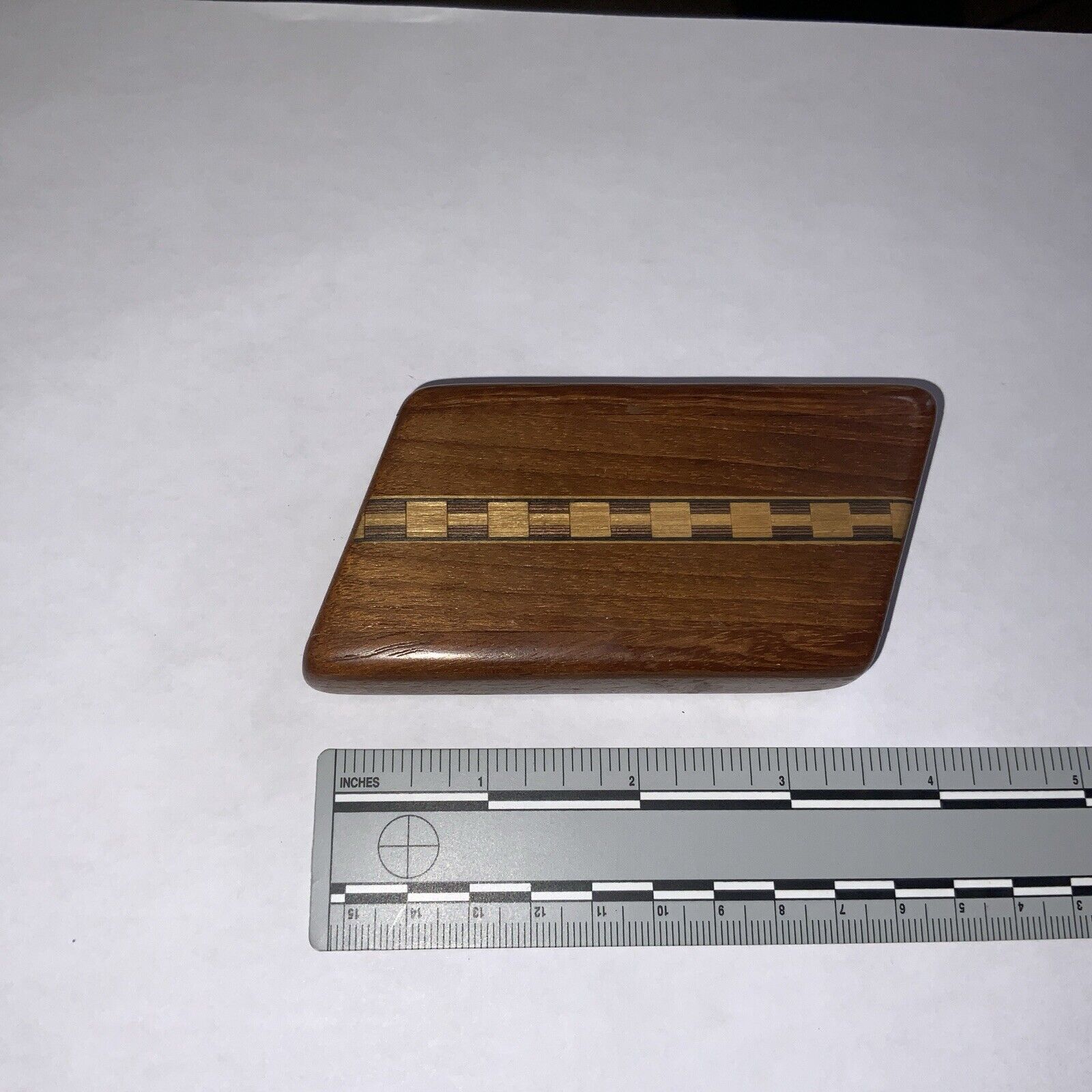 Vintage Solid Wood Trinket, Gift Box, Precision Made Dovetailed Top, Ideal/Gift