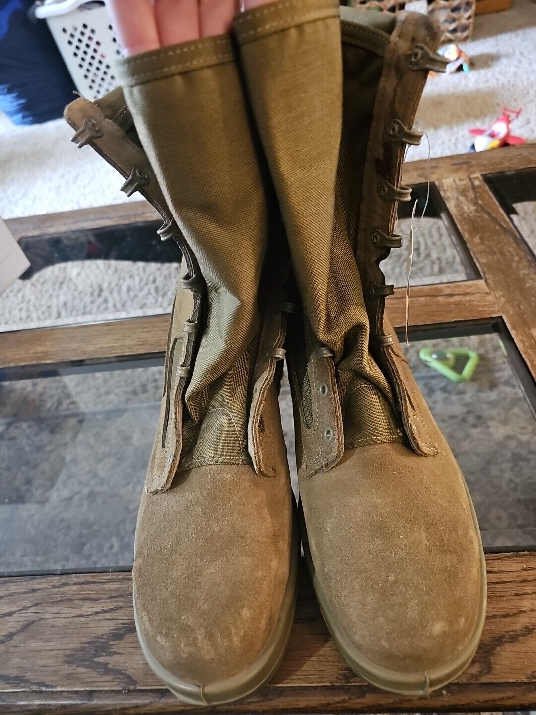 BOOTS, US ARMY Belleville Size 10.5W Never Worn