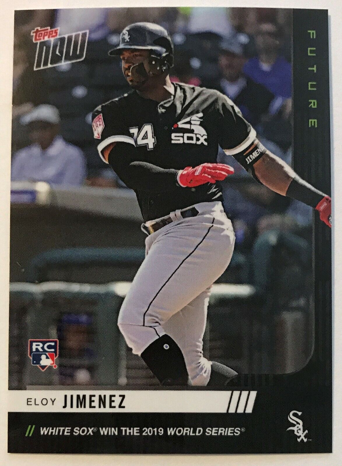 2019 TOPPS NOW Future World Series #16 Eloy Jimenez - Chicago White Sox