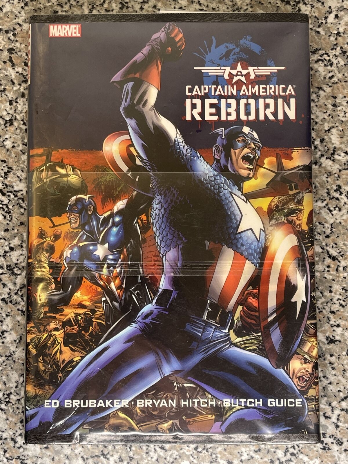 Captain America: Reborn Hardcover By Ed Brubaker Good Condition 1-6 Comic Book