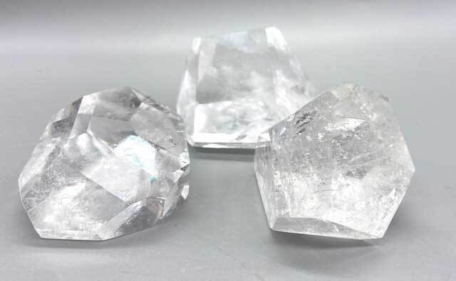 ~4 lbs Bulk Lot Mixed Quartz Polygon Edges Crystals (Exact Count, Sizes Vary)