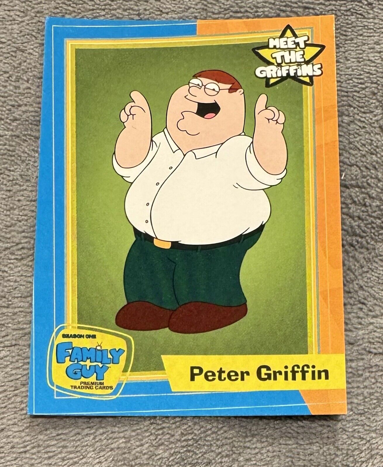 **RARE * POP 1 * ROOKIE  Peter Griffin Family Guy RC 2005 Season One