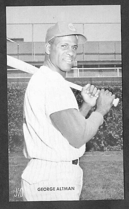 J.D. McCarthy Postcard - George Altman - Chicago Cubs