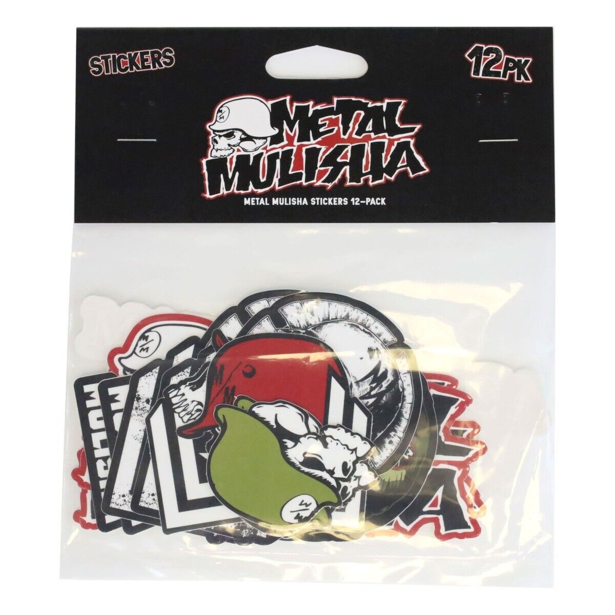 Metal Mulisha Men\'s Assorted Stickers (12 Pk.) Multi-Color Clothing Apparel F...