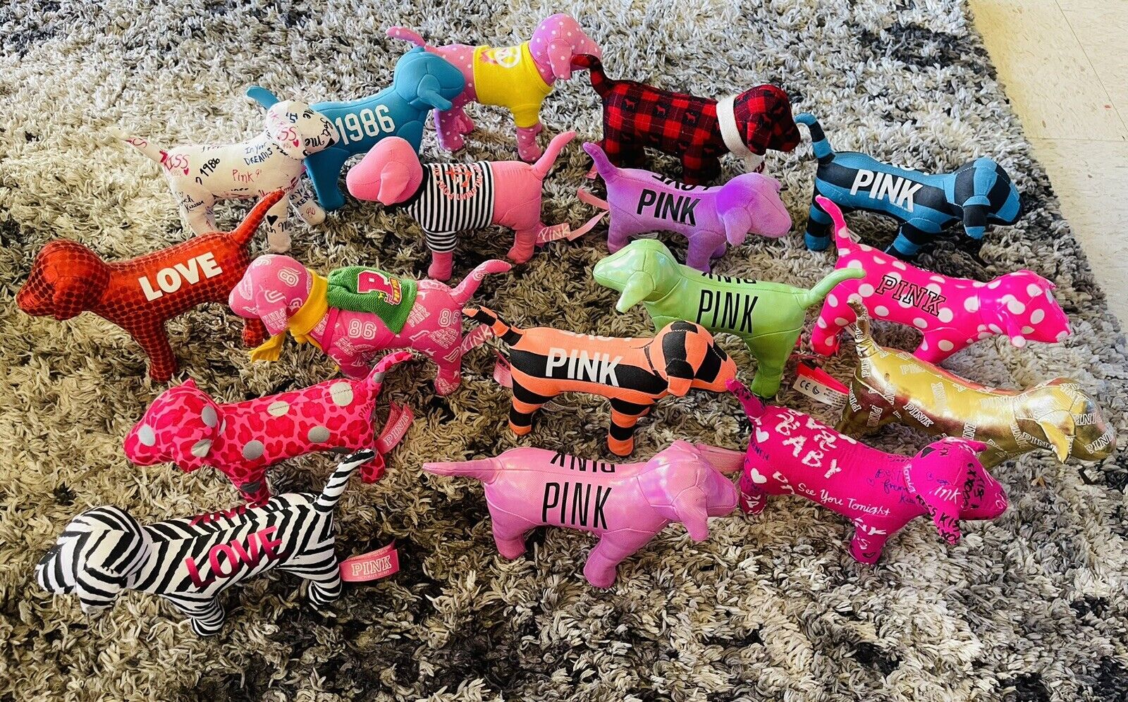 PINK Brand Collectible Dogs