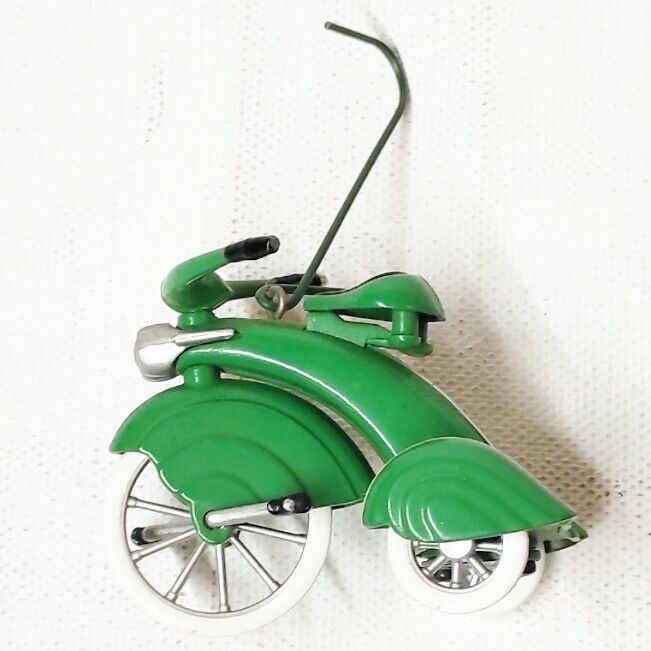 Hallmark Murray Green Tricycle Ornament 1997 Collectible Keepsake Rare