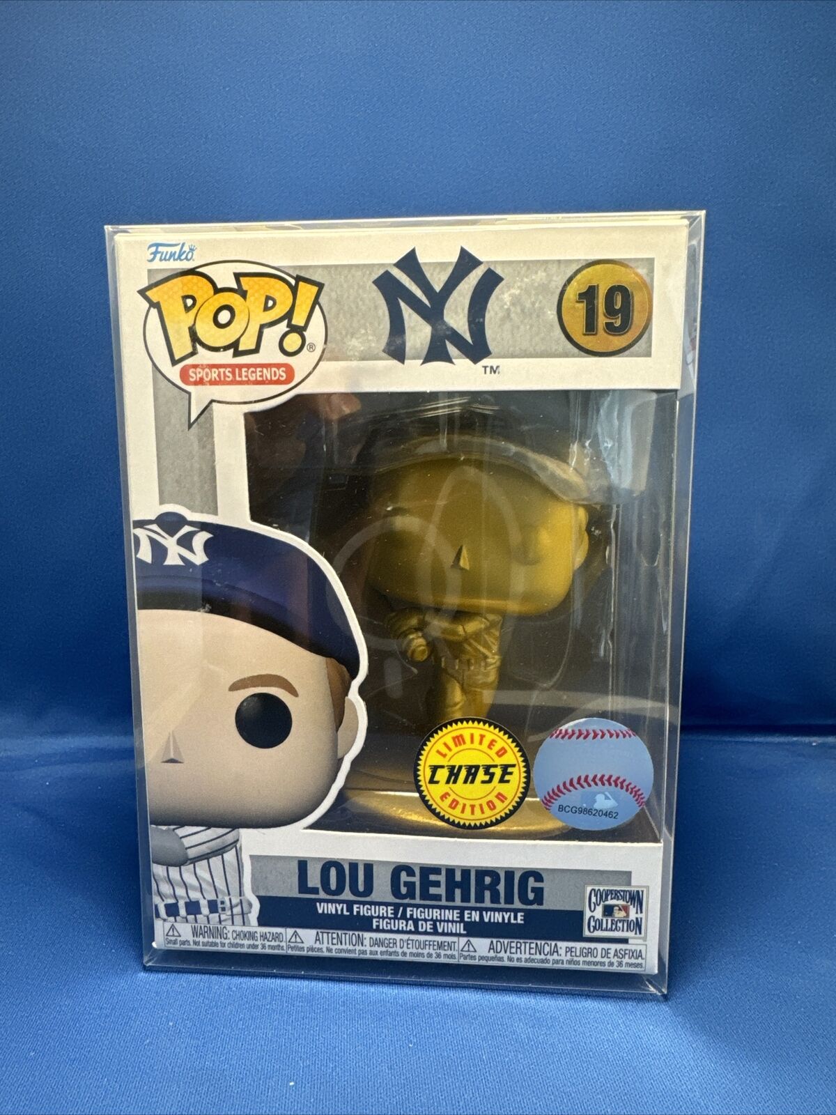 Lou Gehrig (New York Yankees) MLB Funko Pop Sports Legends CHASE W/ PROTECTOR