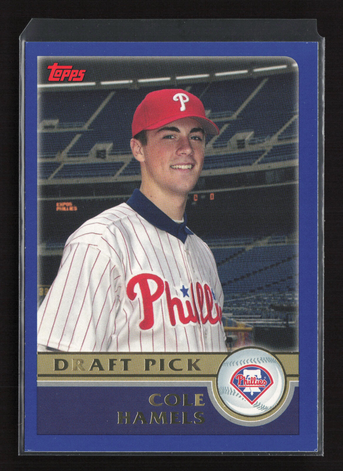 2003 Topps #671 Cole Hamels Philadelphia Phillies Rookie
