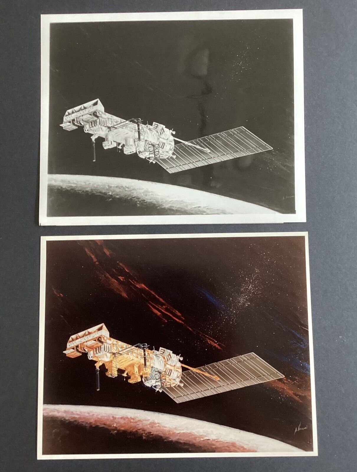 1981-1982 NASA RCA TIROS-N/NOAA “Search and Rescue” Spacecraft Photograph Lot B