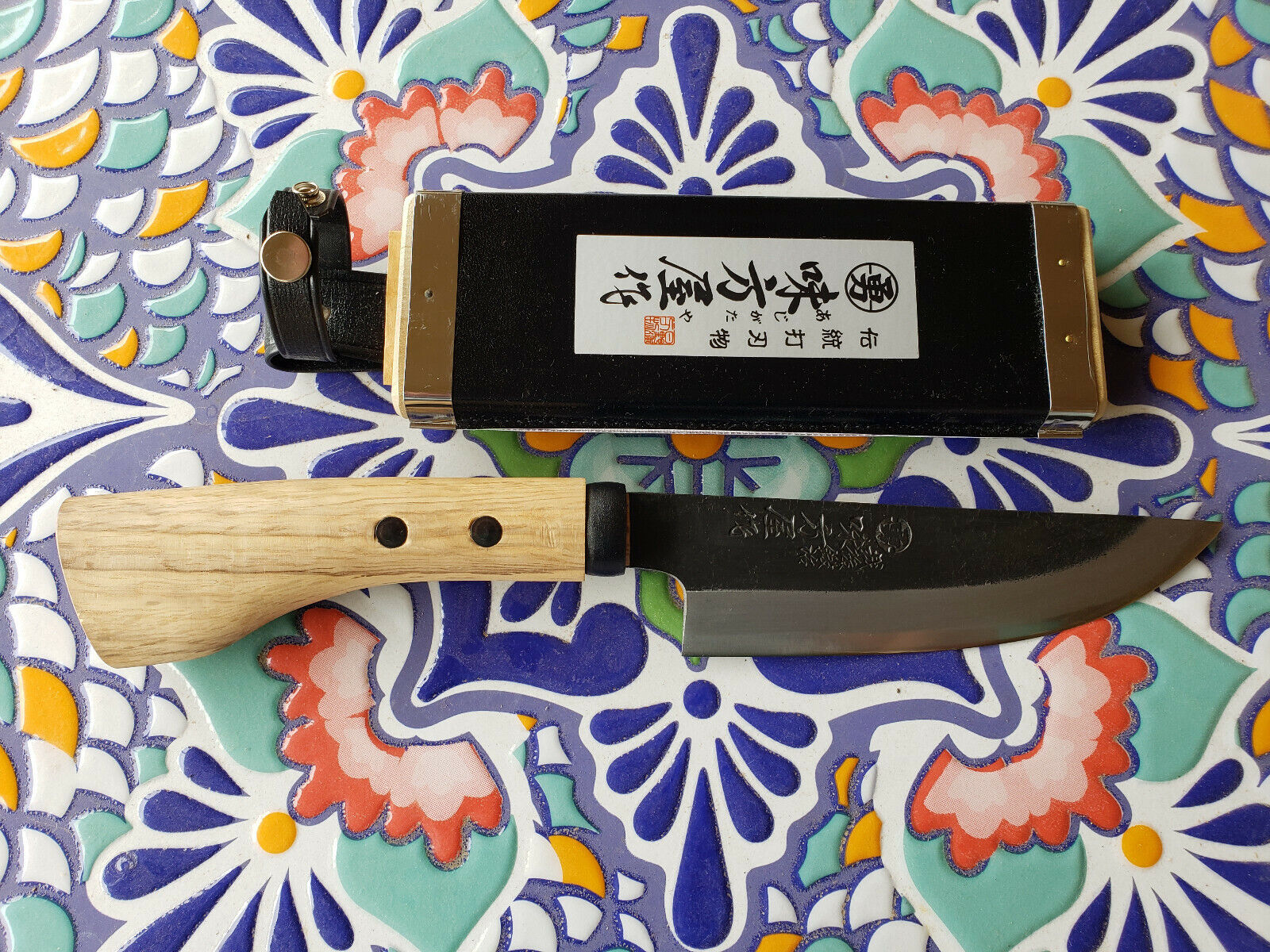 Tsukasa Hinoura Ajikataya Ken-nata Badass Indestructible Handmade Hunting Knife