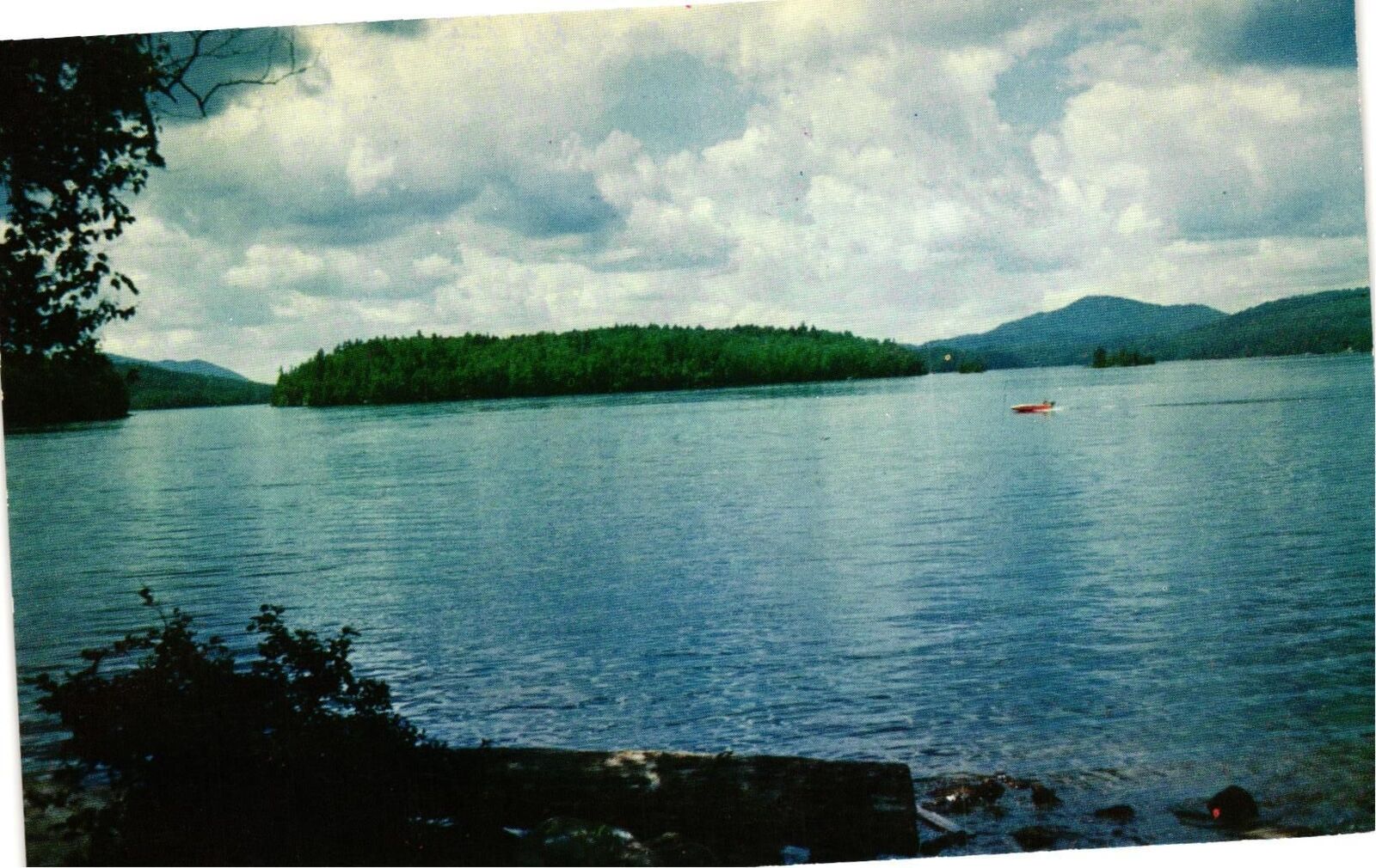 Vintage Postcard- Saranac Lake. NY
