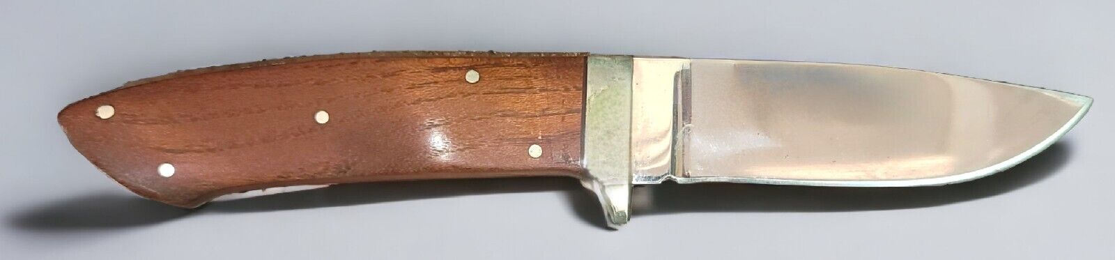 Custom James Huckeba Forest Hunting Knife And Sheath 