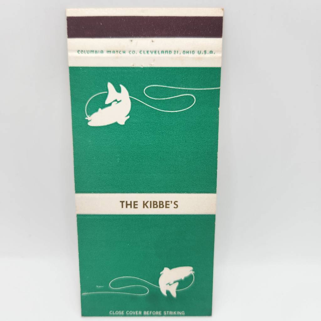Vintage Matchbook The Kibbe's Cleveland Ohio