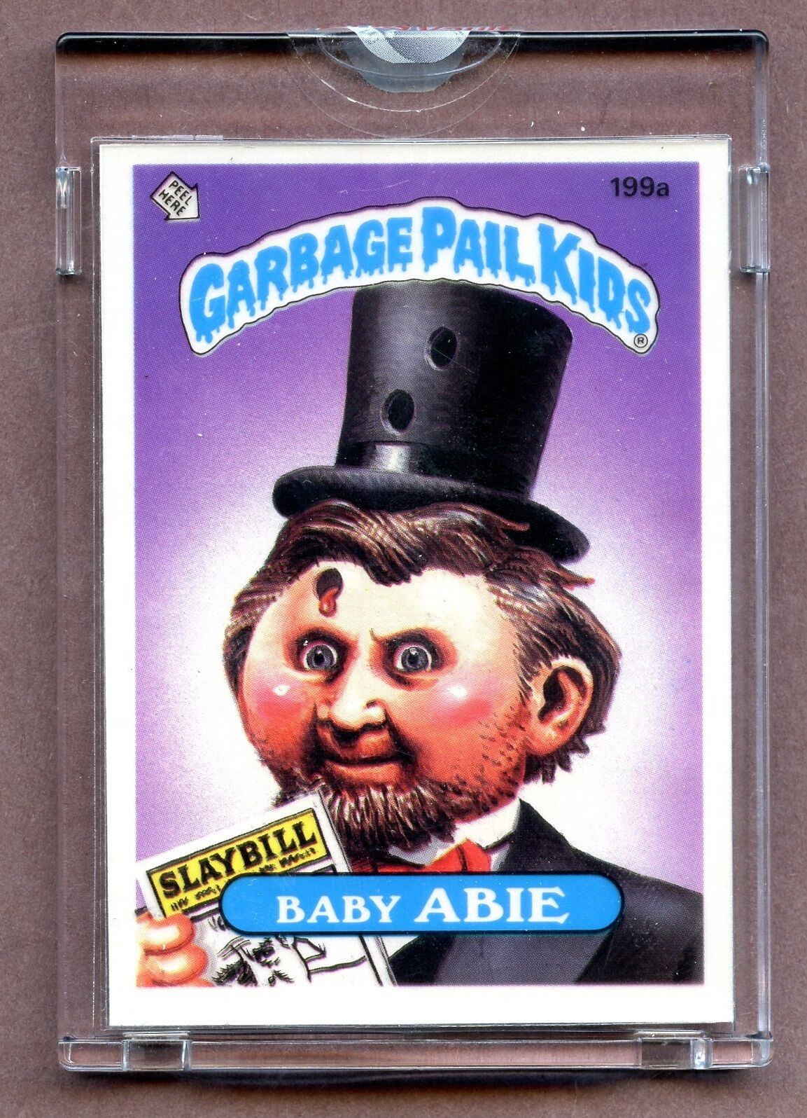 1985 Topps GPK Garbage Pail Kids UNPUBLISHED Proof Set #199A \