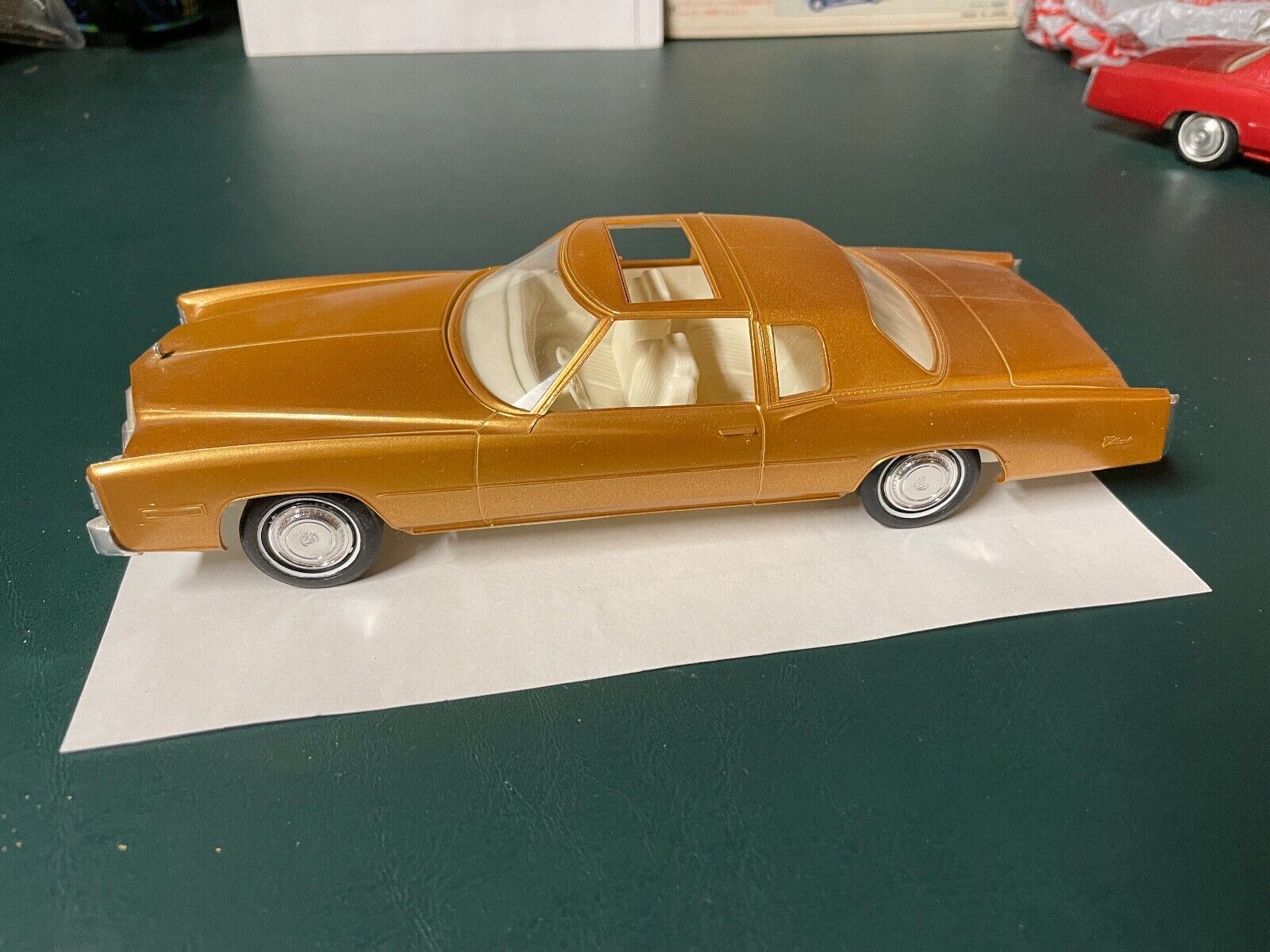 Vintage 1976 Jo-Han Cadillac Eldorado Promo Gold