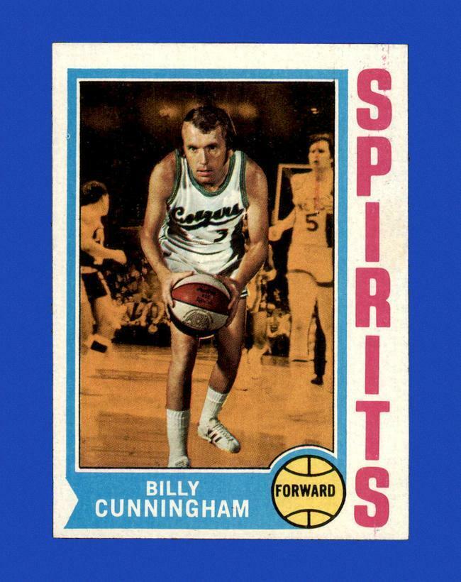 1974-75 Topps Set Break #235 Billy Cunningham NR-MINT *GMCARDS*