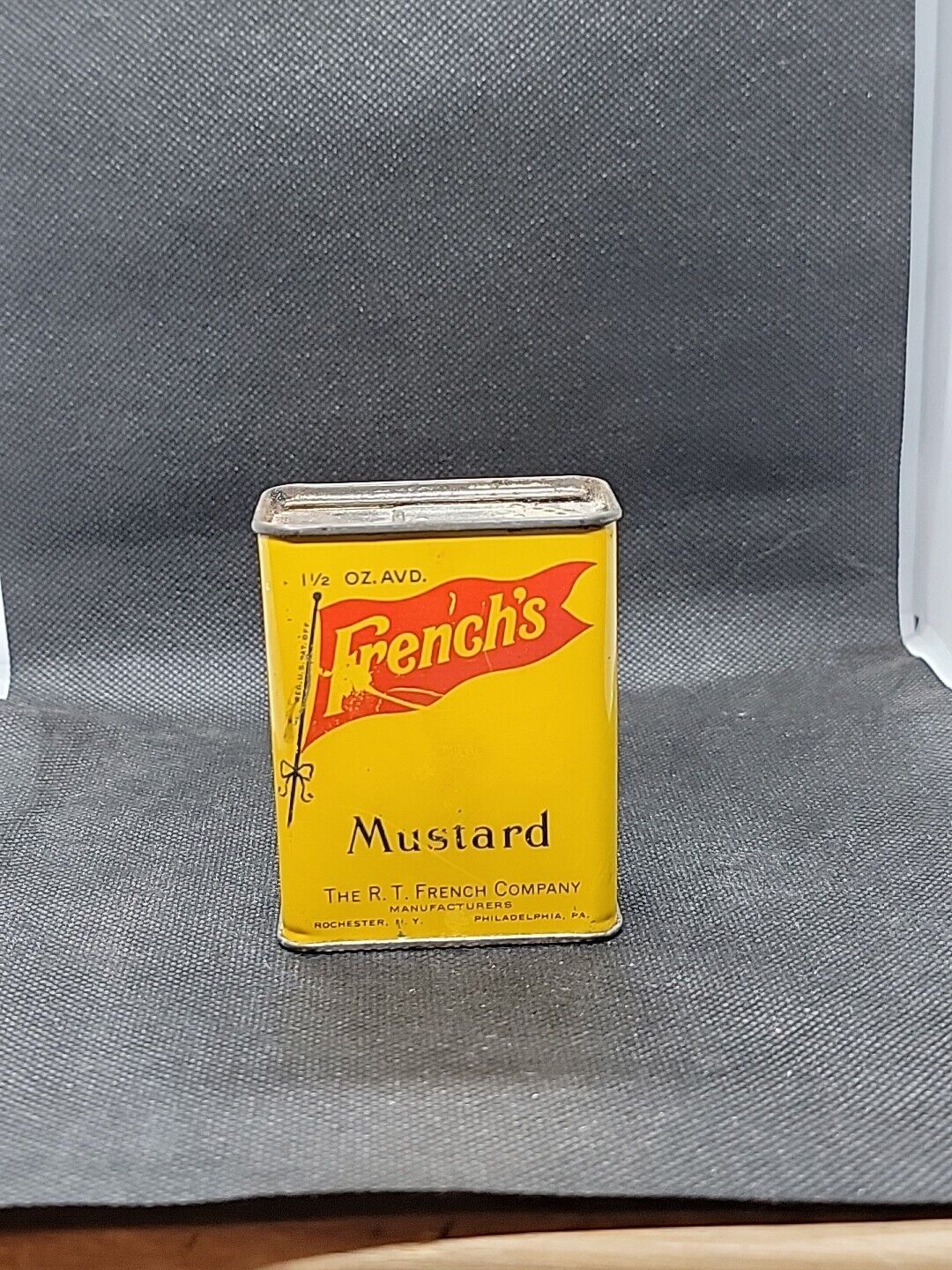 1950s French's Mustard Tin