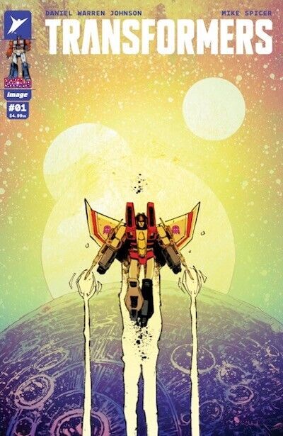 Transformers #1 Chris Mitten 2023 Starscream Variant 1 of 1000 Image Skybound