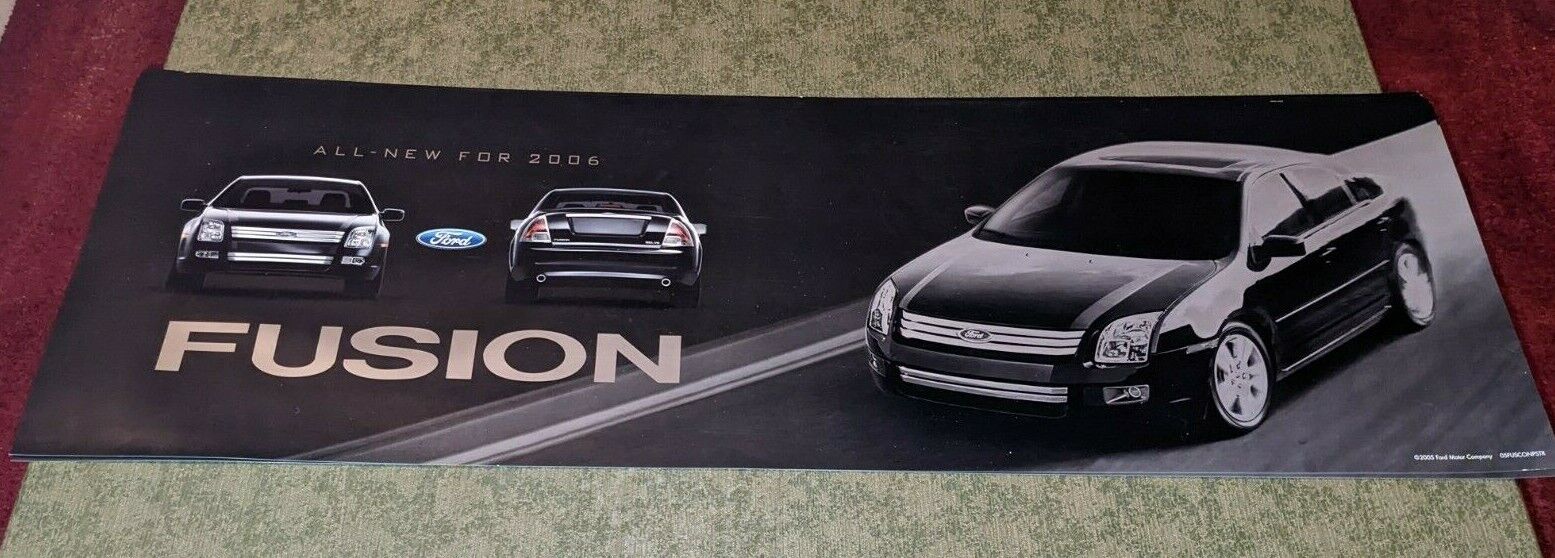 Ford Fusion 2006 - North American International Auto Show Detroit Poster