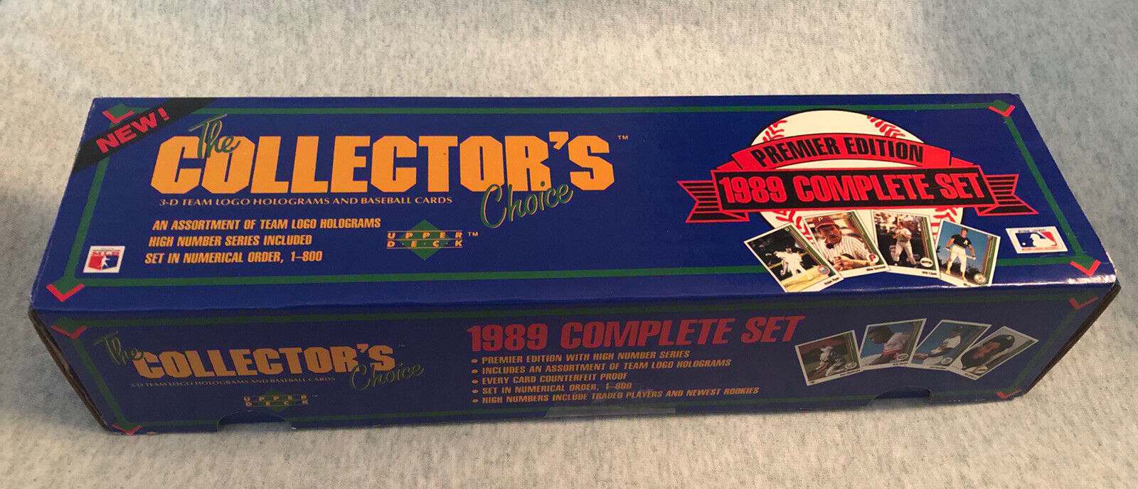 1989 Upper Deck Baseball Factory Sealed Complete Set Ken Griffey Jr Rookie Card