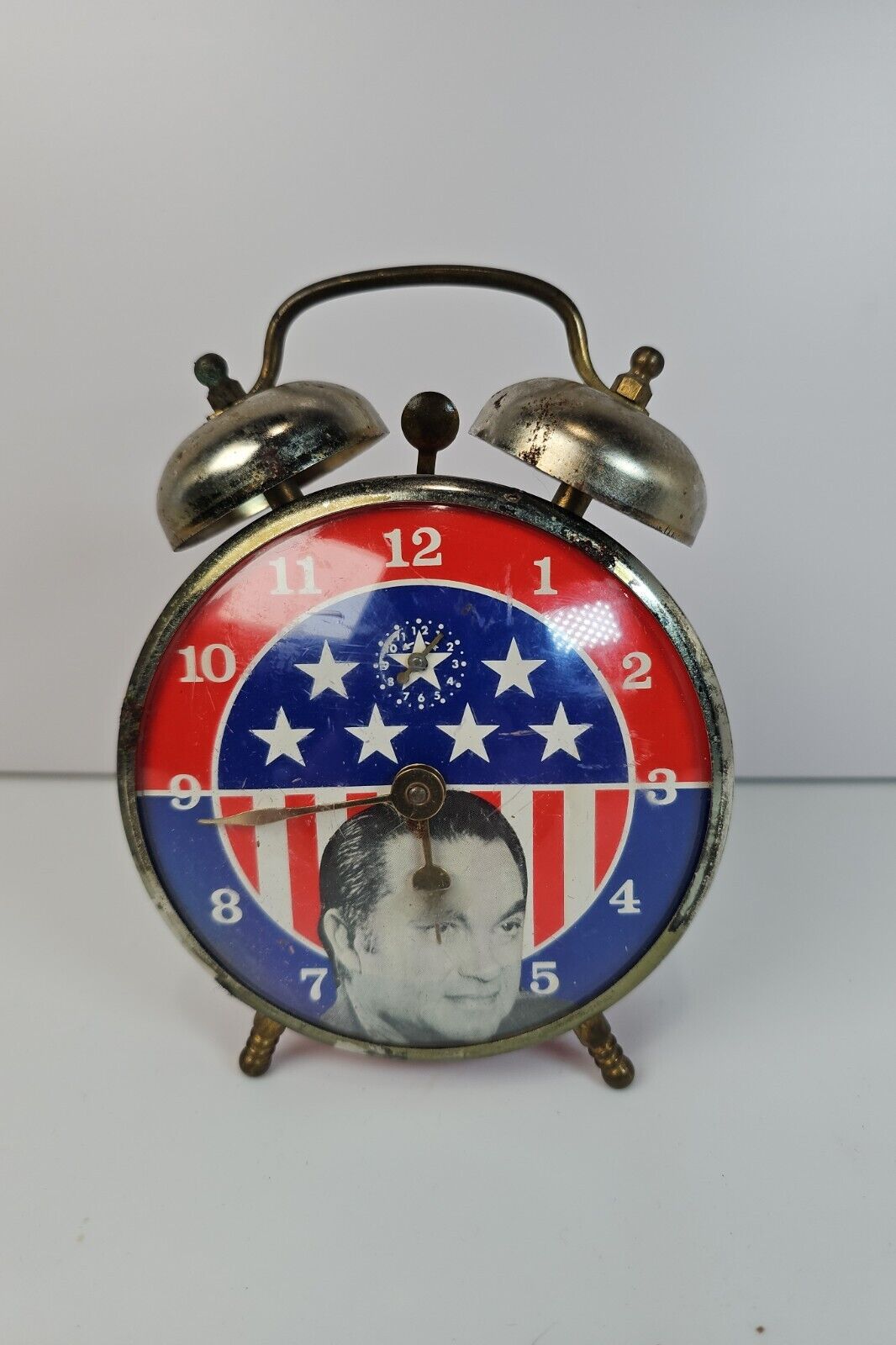 Parts/Repair: Vintage George Wallace Alabama Political Campaign Alarm Clock