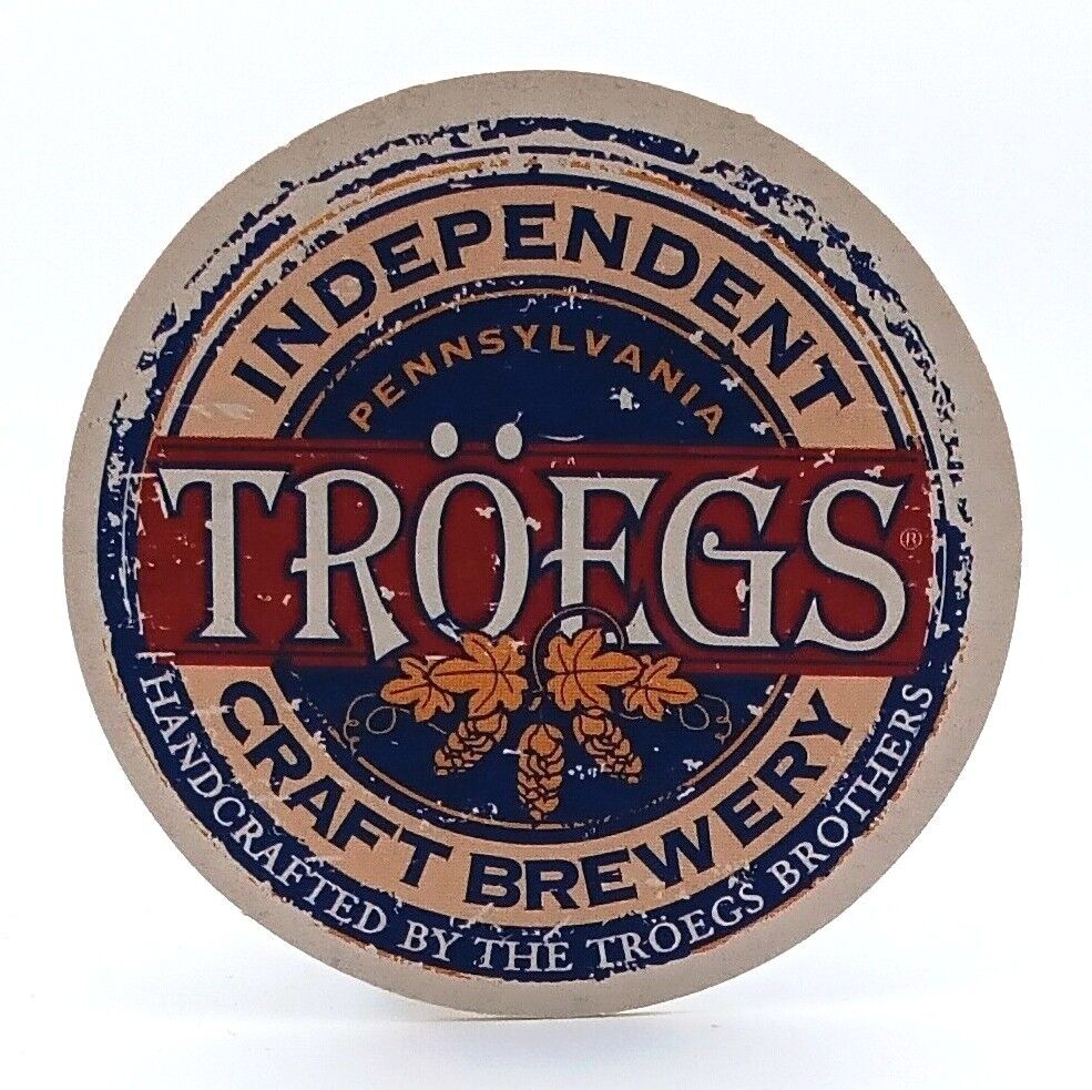 Troegs Independent Craft Brewery Company Beer Coaster Hershey Pennsylvania-R310+