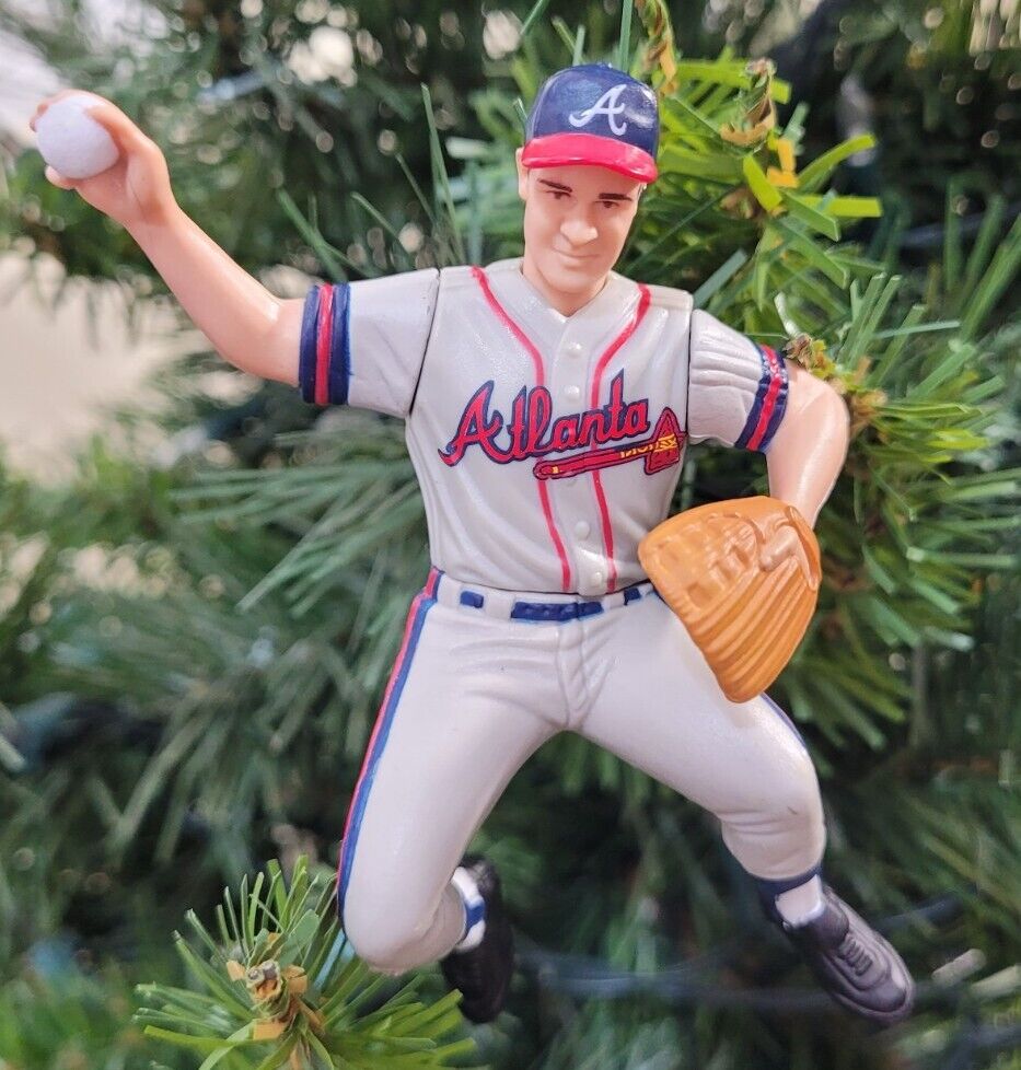 Bret Boone Atlanta Braves Baseball Xmas Tree Ornament Holiday vtg Jersey #24 ATL