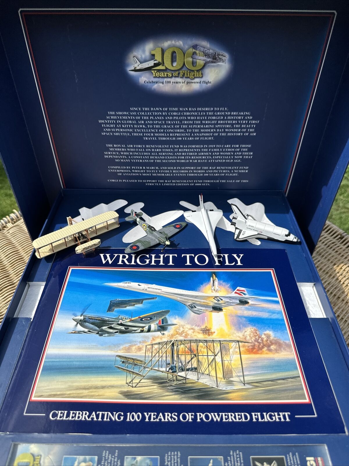 Corgi Showcase Collection 100 Years Of Flight RAF Benevolent Fund Ltd Edition