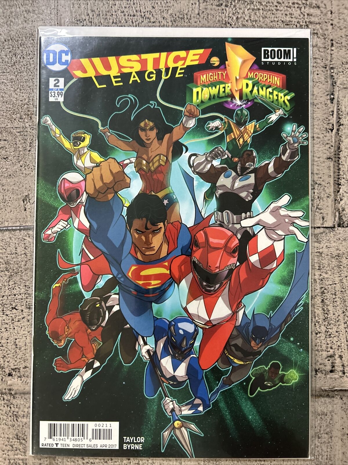 Justice League / Mighty Morphin Power Rangers #2 - Apr 2017 -