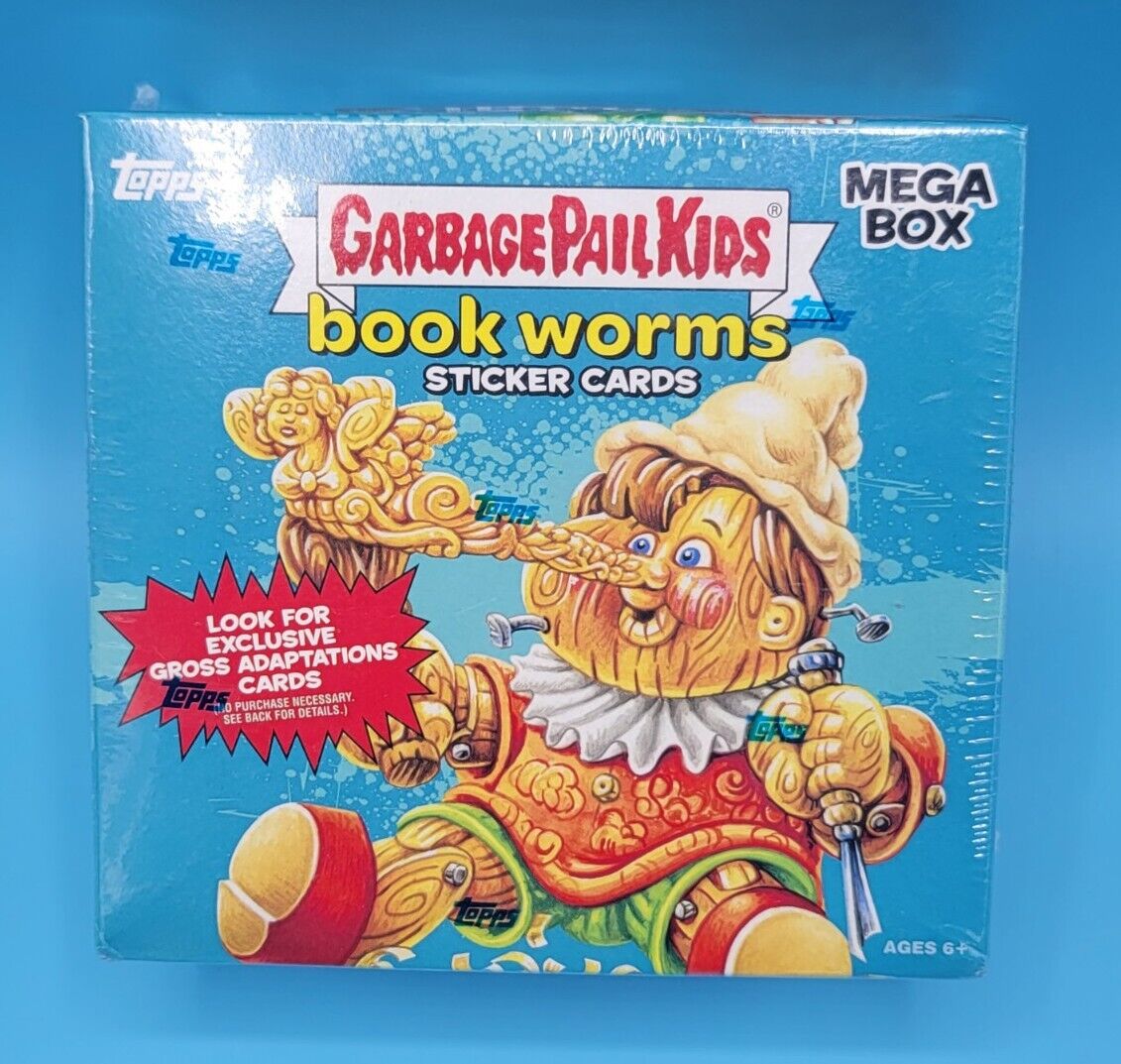 2022 Topps Garbage Pail Kids Book Worms Mega Box Factory Sealed GPK