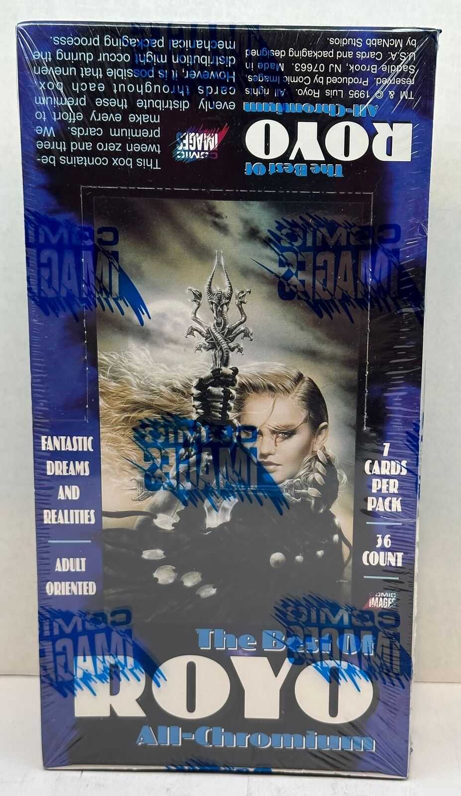 1995 Best of Luis Royo All Chromium Trading Card Box Comic Images Factory Sealed