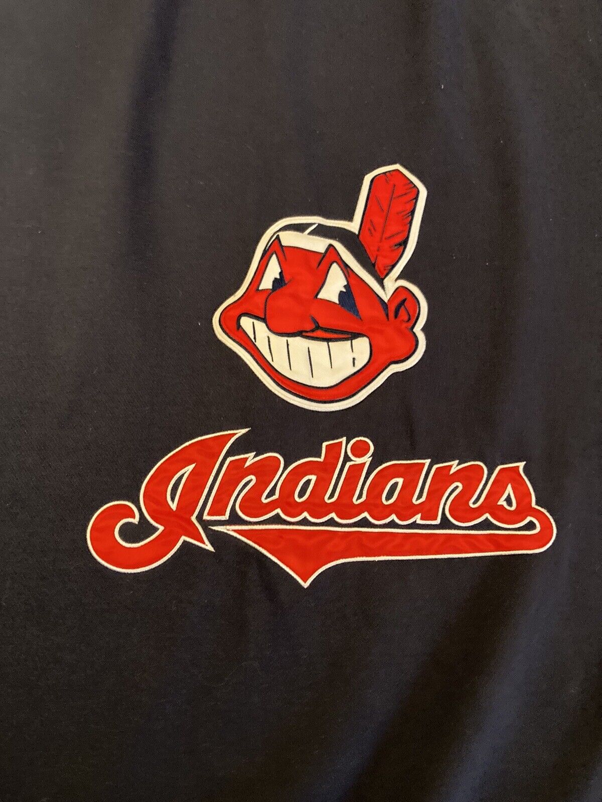 Cleveland Indians Guardians Blanket Throw Bedspread Wahoo MLB 54 x 78 